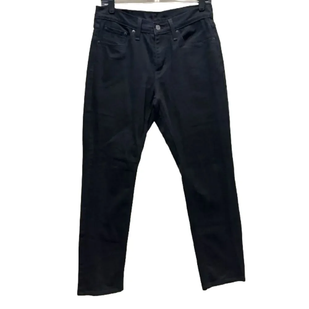 Levi Strauss‎ Men's Original Fit Jeans Classic Black Wash Denim Size 29x32